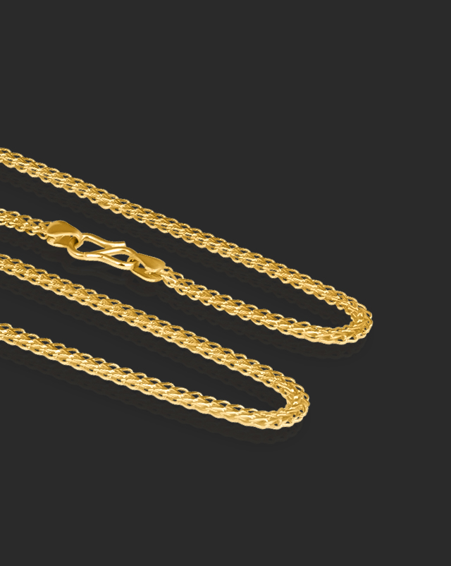 Fancy Weave Gold Chain
