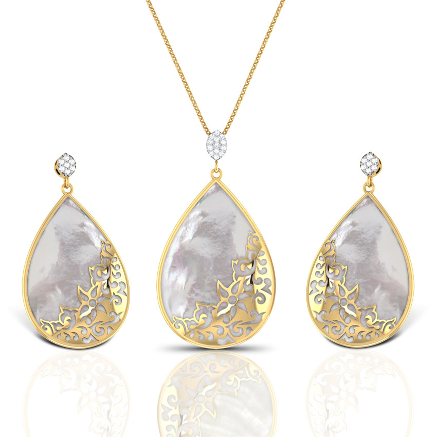 Sirius Mother of Pearl Matching Set