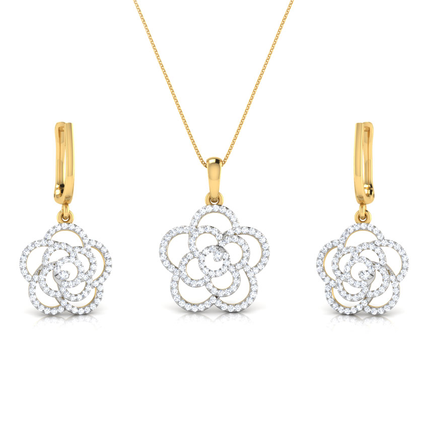Swirl Flower Matching Set