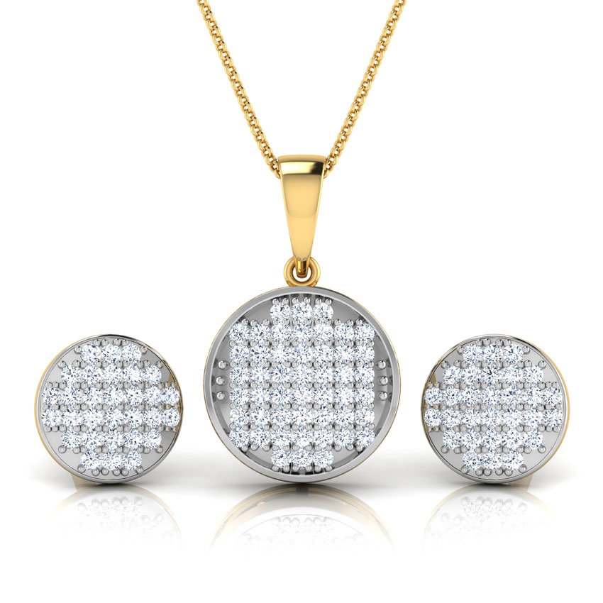 Emma Glitter Button Matching Set