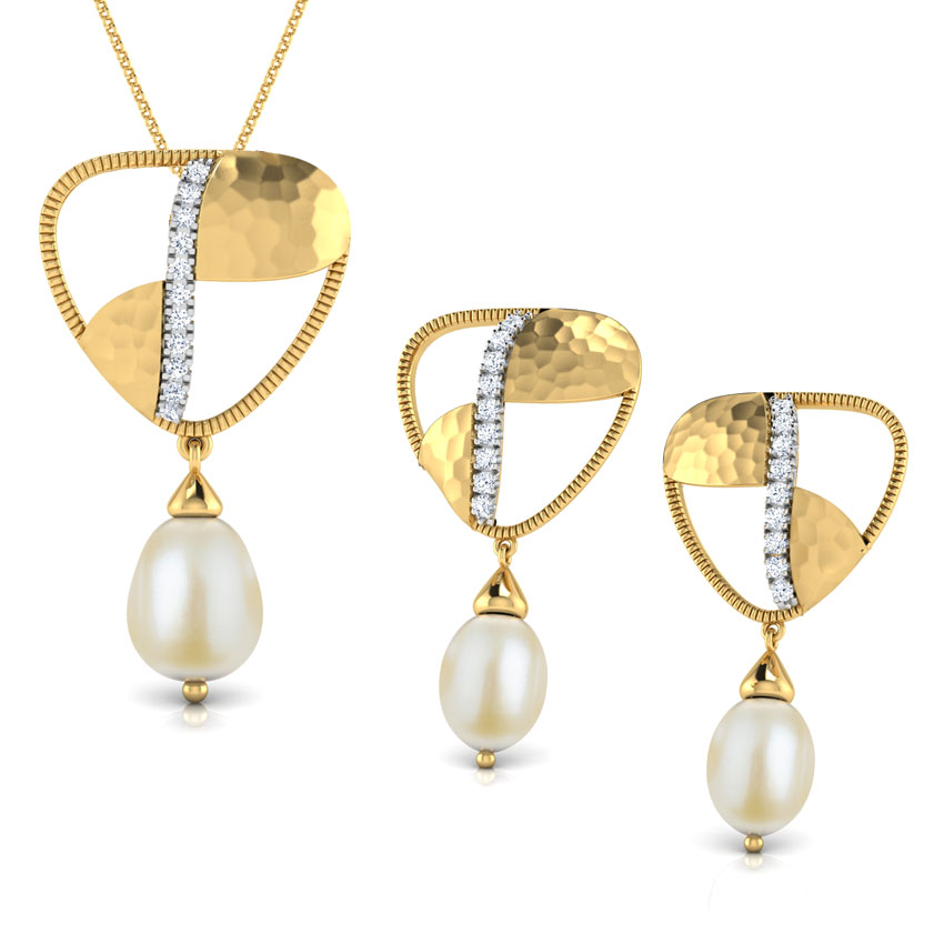 Isotta Hammered Matching Set