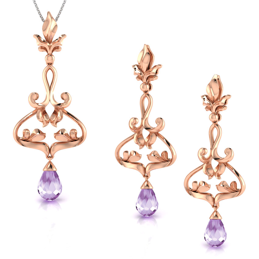 Florid Filigree Matching Set