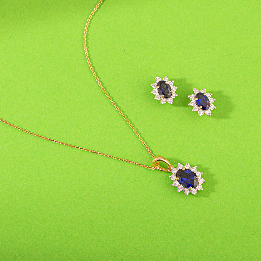 Azure Royal Matching Set