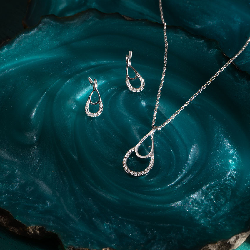 Allure Raindrop Matching Set