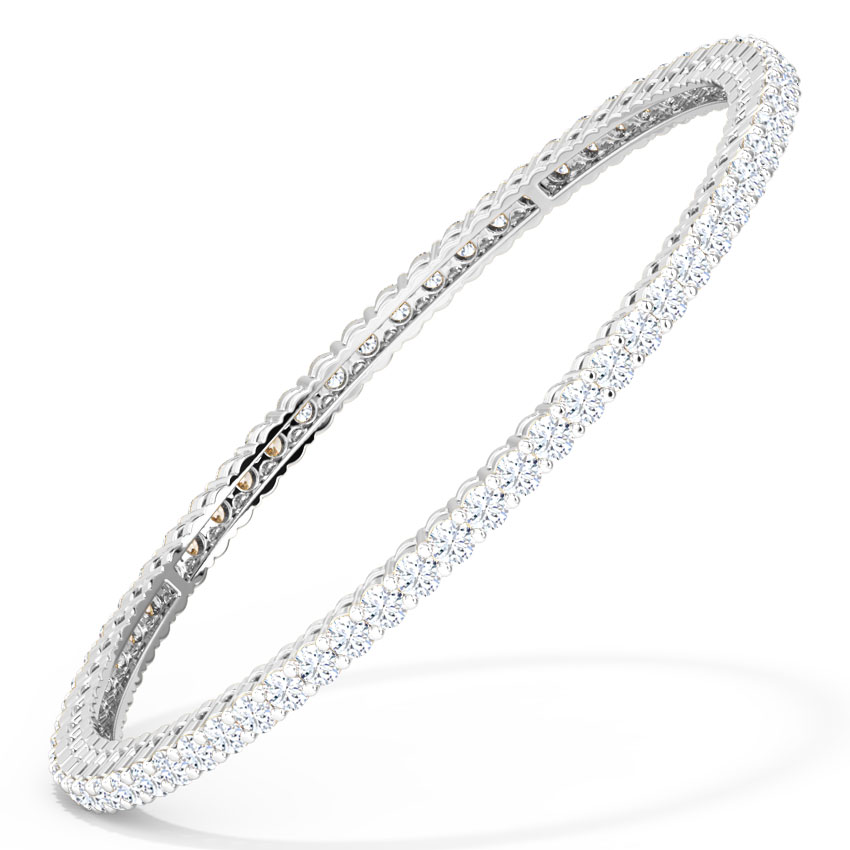 Radiance Solitaire Bangle