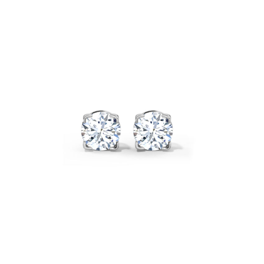 V-prong Stud Earrings
