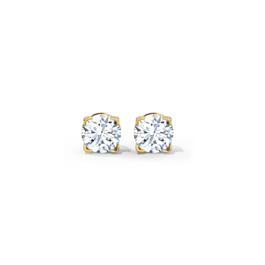 V-prong Stud Earrings V-prong Stud Earrings