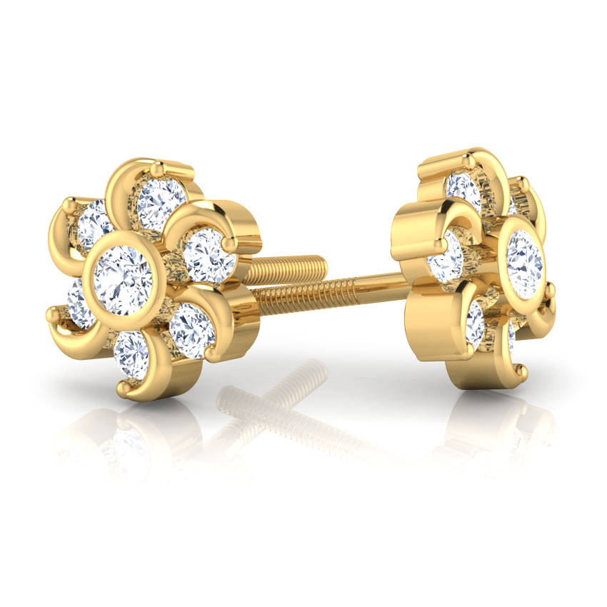 Contemporary Seven-Stone Studs Contemporary Seven-Stone Studs