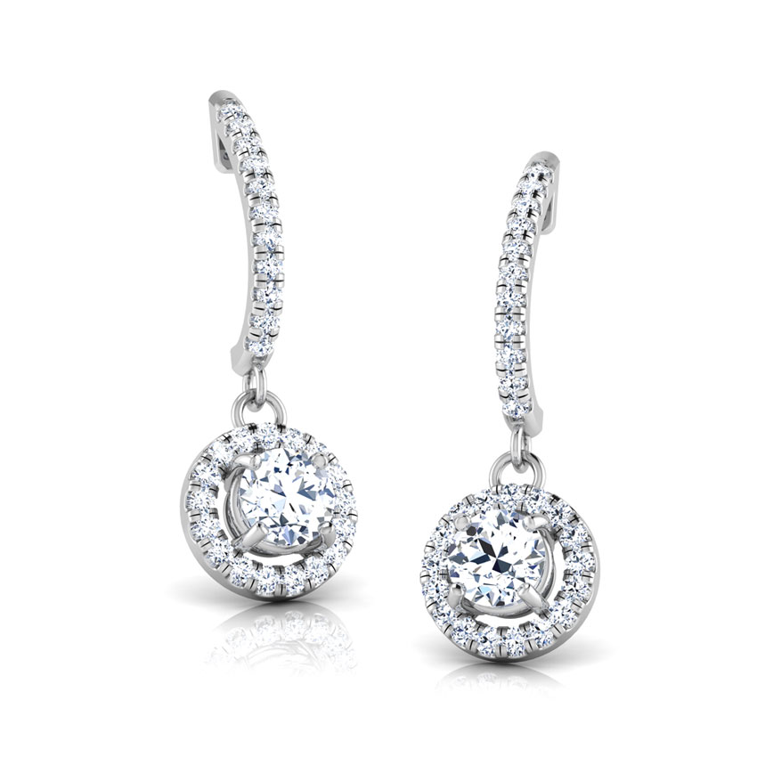 Debbie Bling Solitaire Drop Earrings