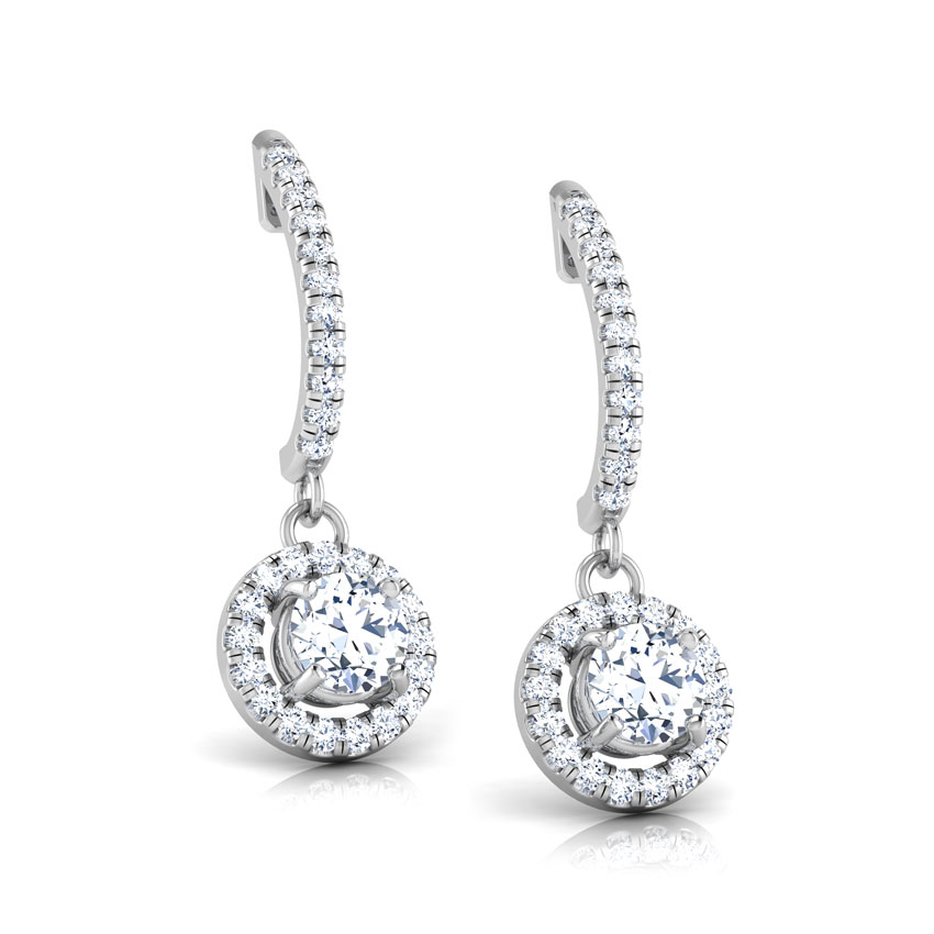 Debbie Bling Solitaire Drop Earrings