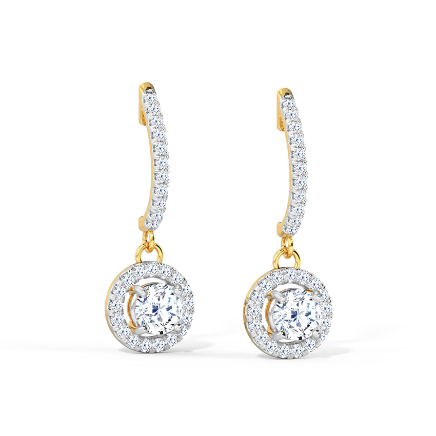 Debbie Bling Solitaire Drop Earrings