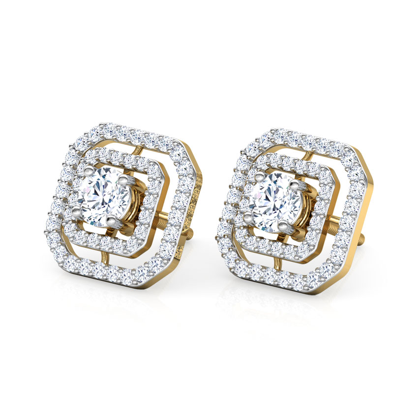 Octave Detachable Solitaire Earrings