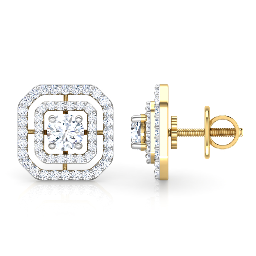 Octave Detachable Solitaire Earrings