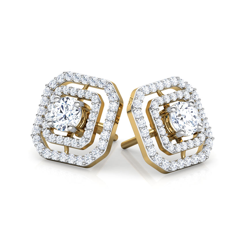 Octave Detachable Solitaire Earrings