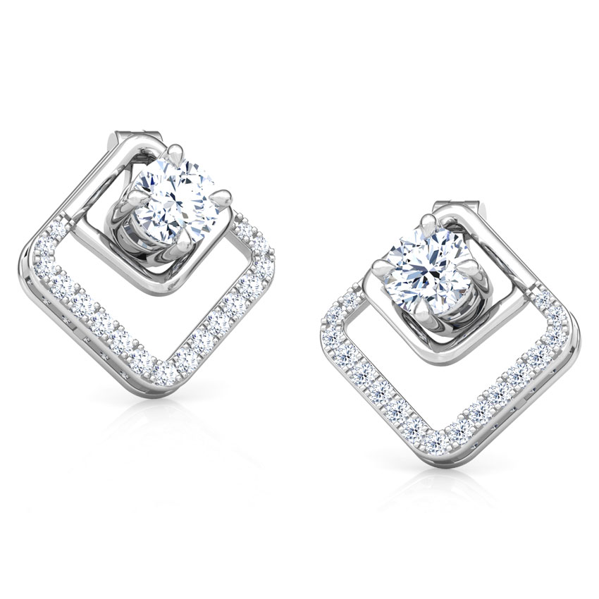 Gleam Quad Solitaire Stud Earrings Gleam Quad Solitaire Stud Earrings