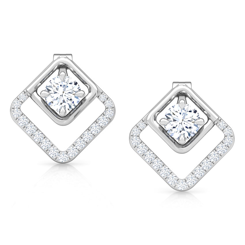 Gleam Quad Solitaire Stud Earrings Gleam Quad Solitaire Stud Earrings