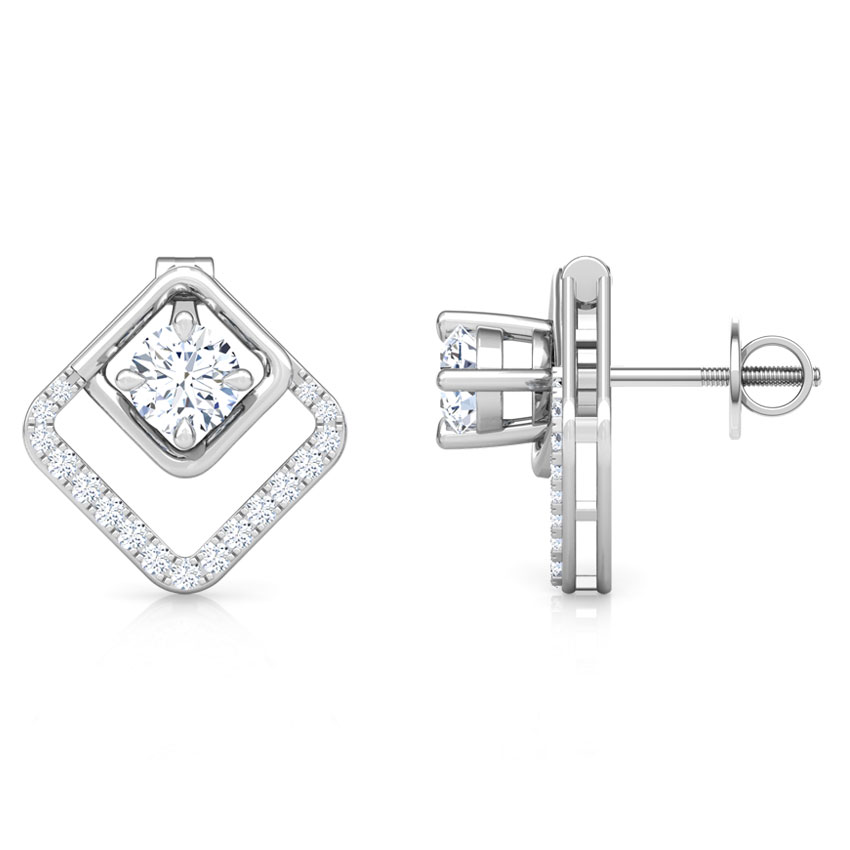 Gleam Quad Solitaire Stud Earrings Gleam Quad Solitaire Stud Earrings
