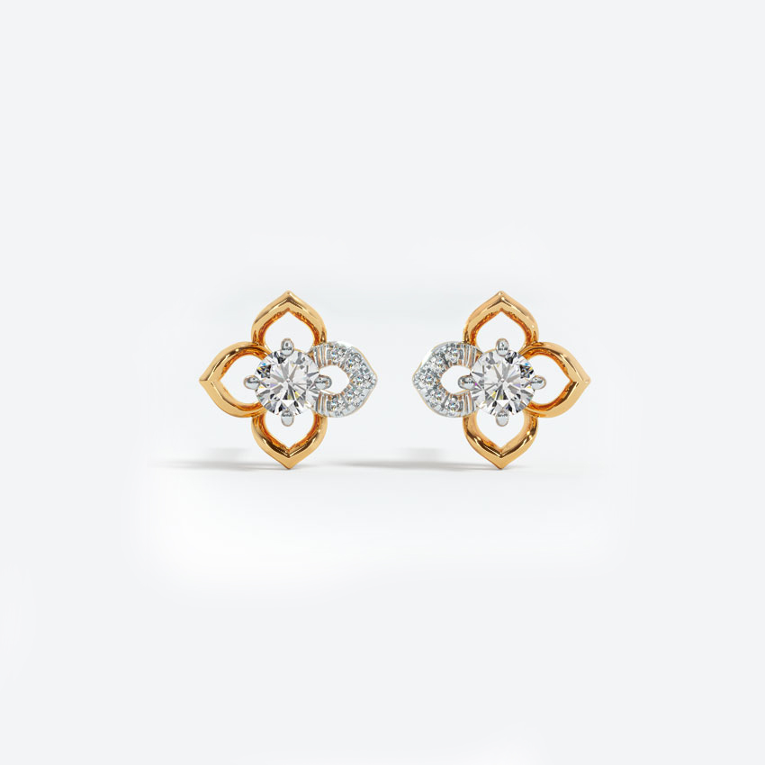 Charming Solitaire Stud Earrings Charming Solitaire Stud Earrings
