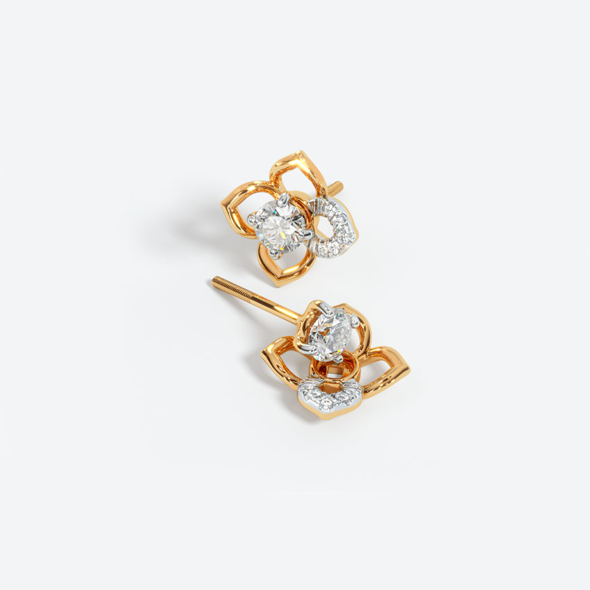 Charming Solitaire Stud Earrings Charming Solitaire Stud Earrings