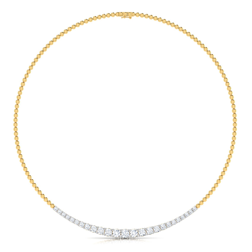 Graduating Quarter Solitaire Necklace