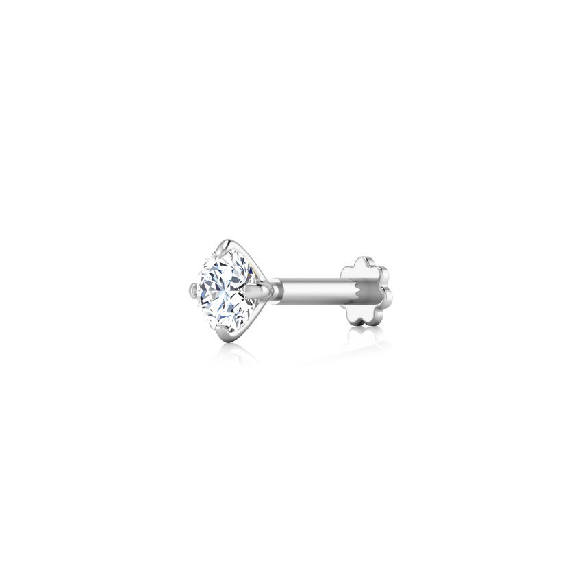 Aria Solitaire Nose Pin