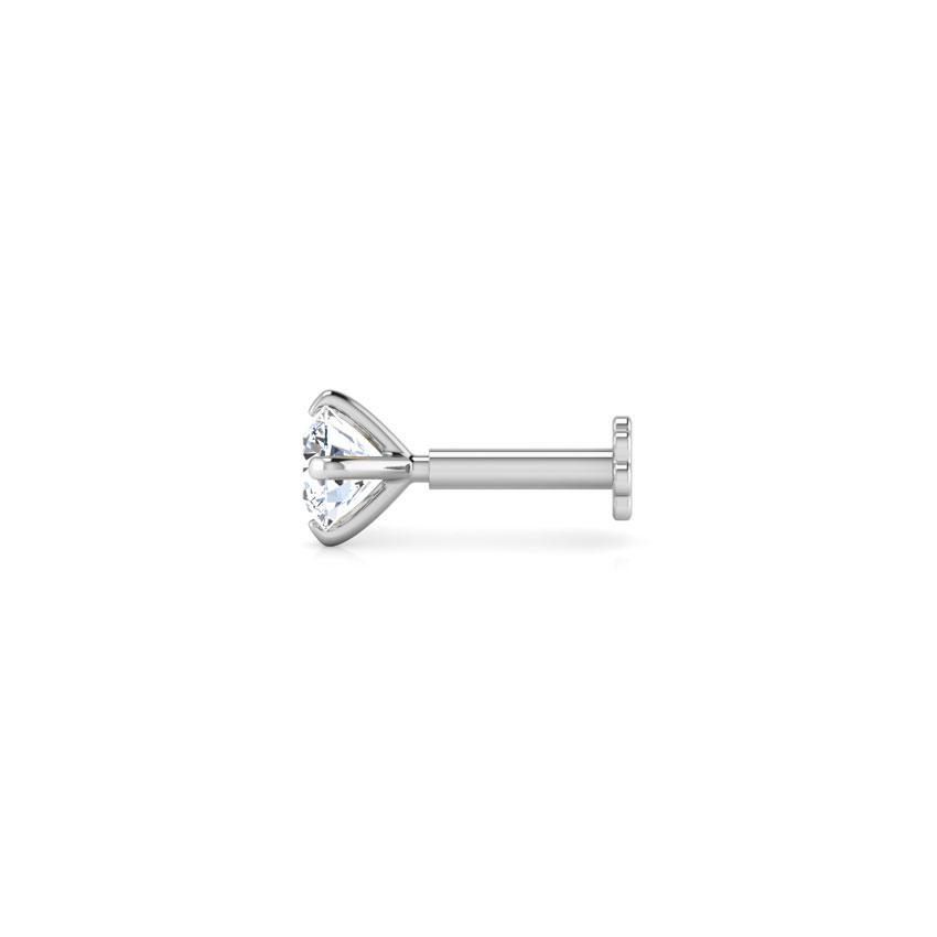 Aria Solitaire Nose Pin