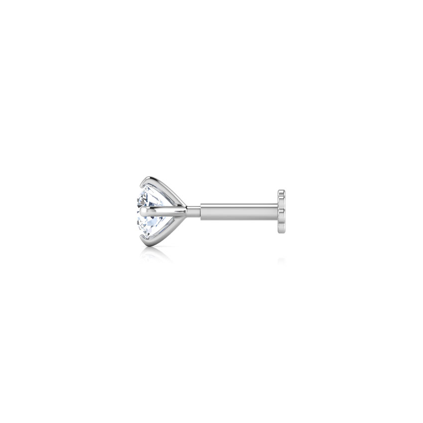 Devanshi Solitaire Nose Pin