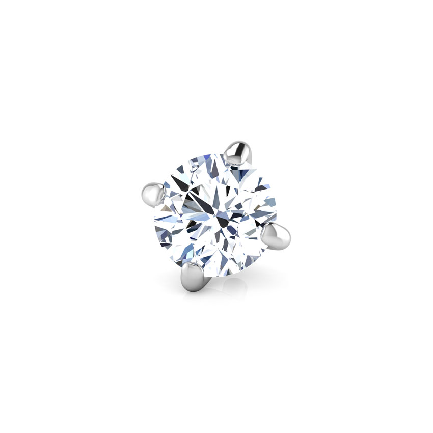 Aanya Solitaire Nose Pin
