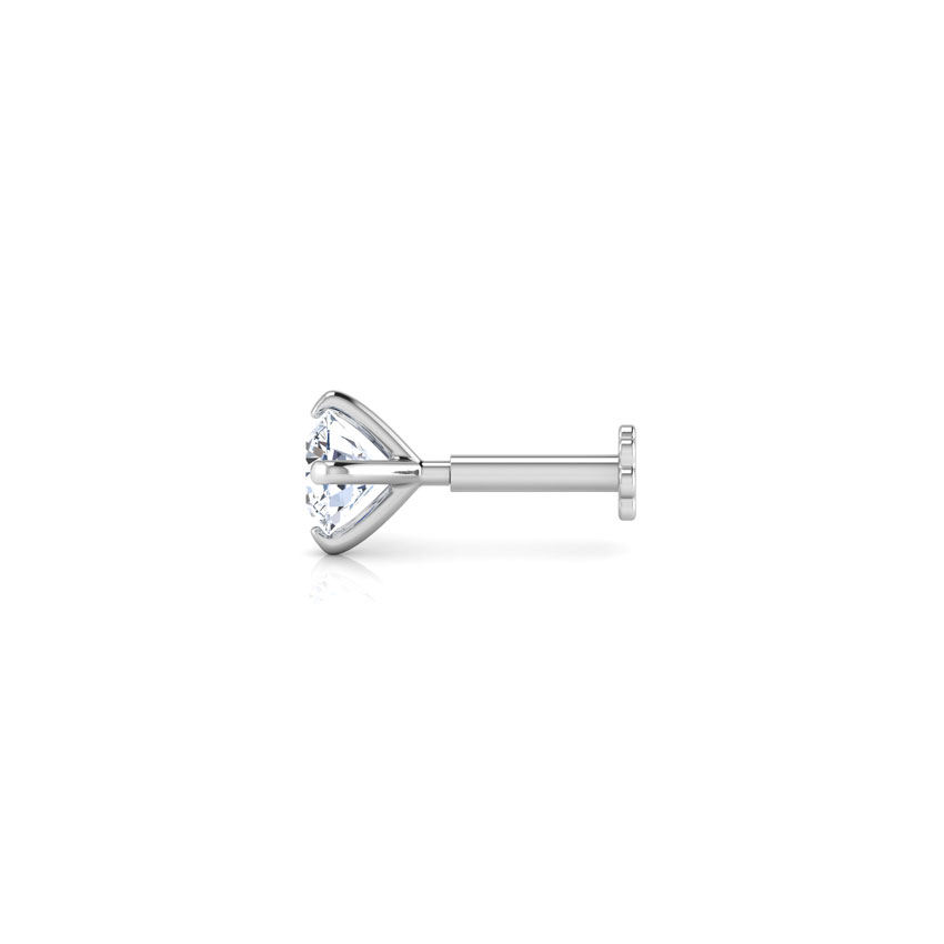 Aanya Solitaire Nose Pin