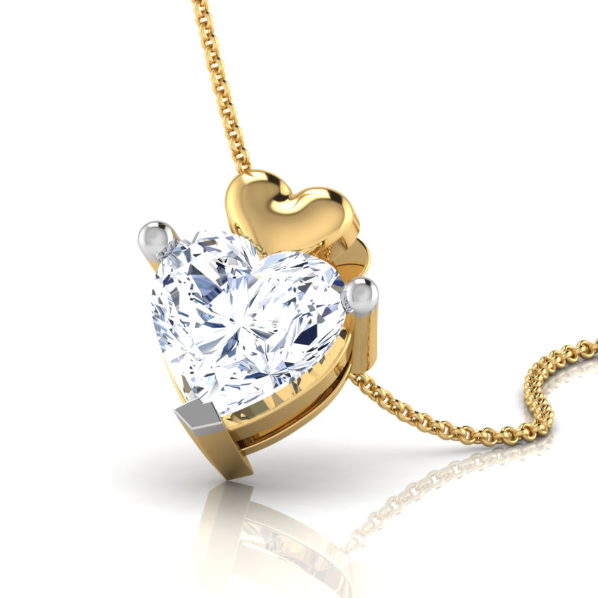 Aura Heart Solitaire Pendant Aura Heart Solitaire Pendant