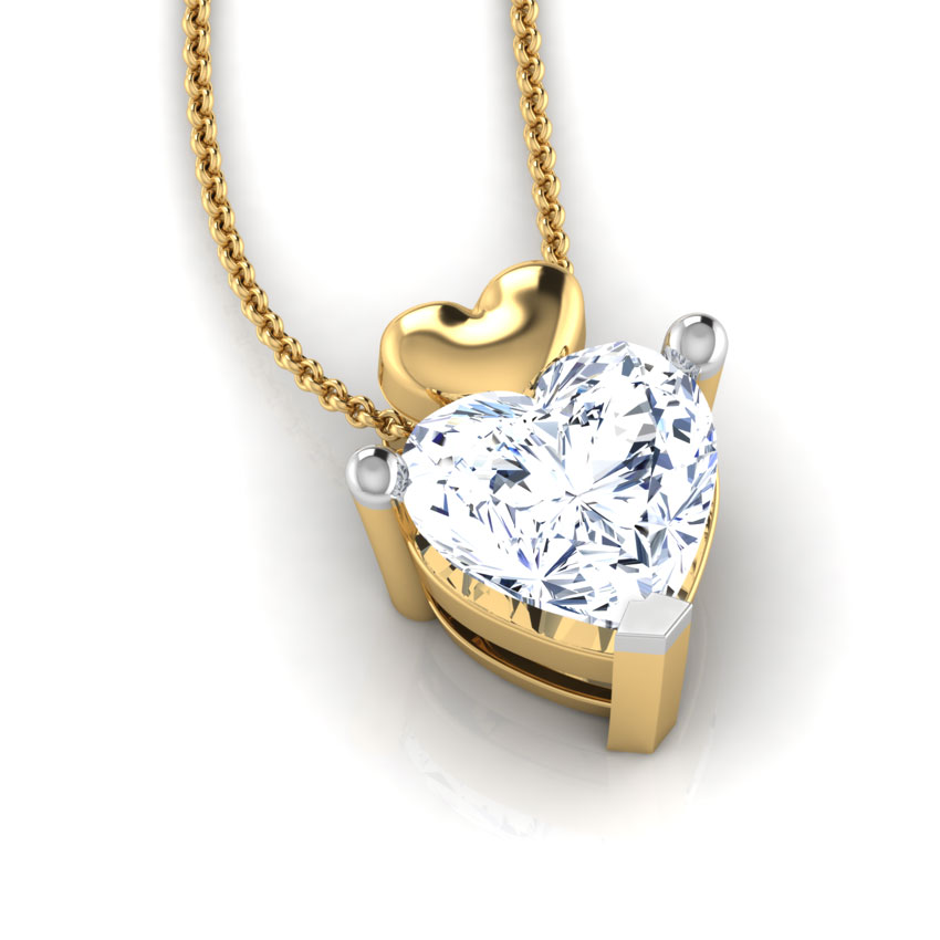 Aura Heart Solitaire Pendant Aura Heart Solitaire Pendant
