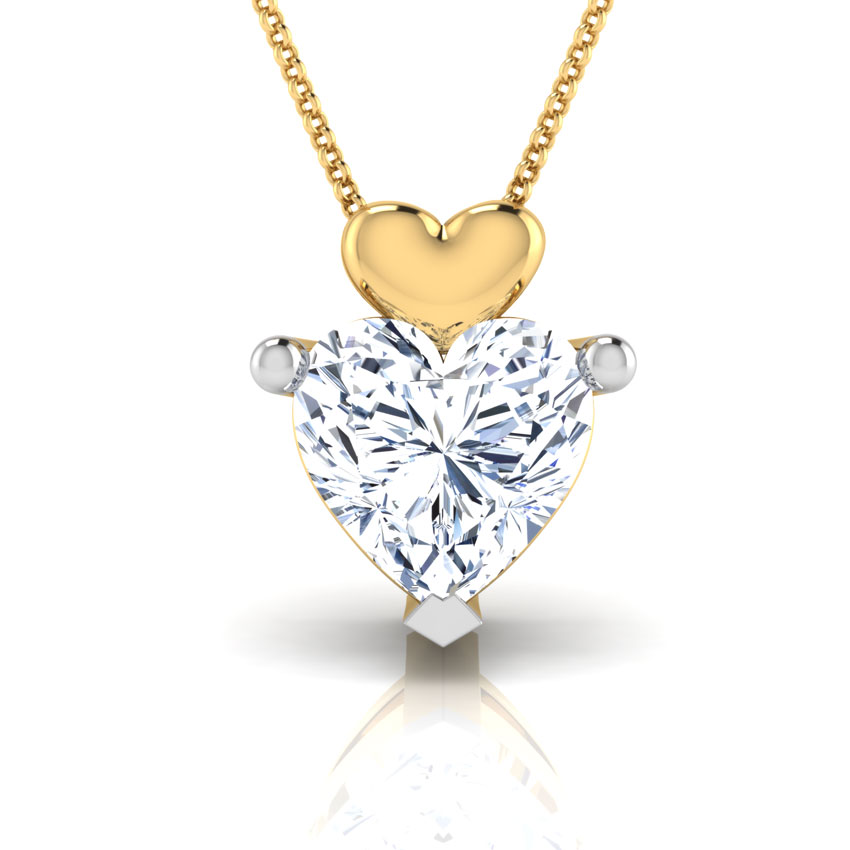 Aura Heart Solitaire Pendant Aura Heart Solitaire Pendant