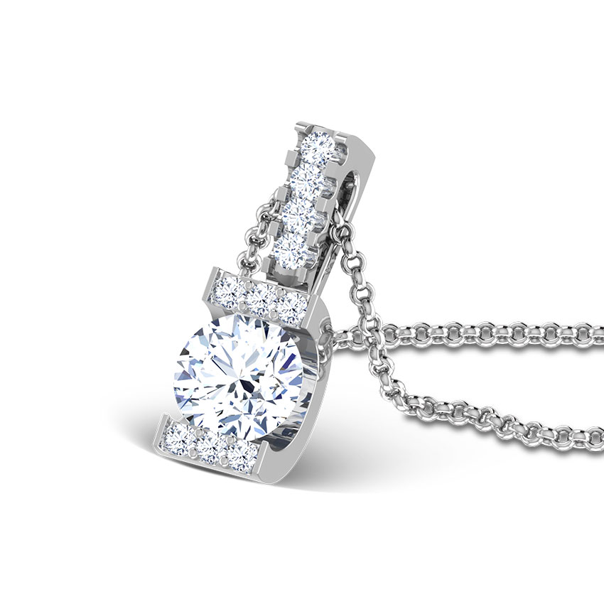 Lustre Solitaire Pendant Lustre Solitaire Pendant