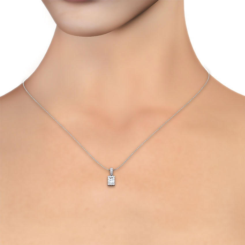 Lustre Solitaire Pendant Lustre Solitaire Pendant