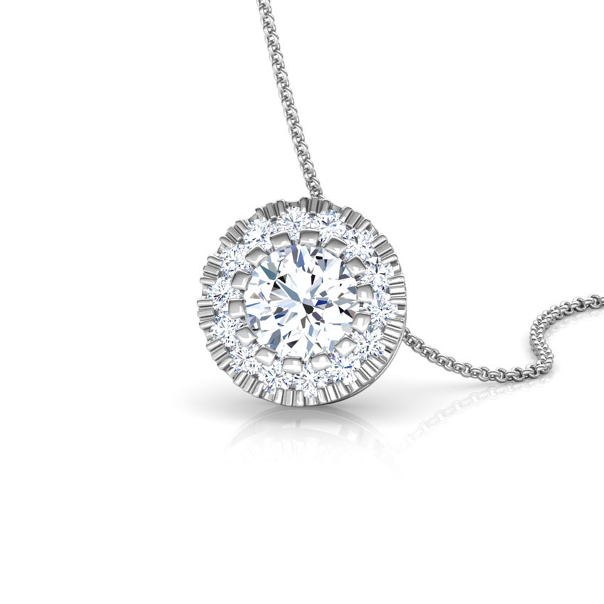 Halo Pebble Pendant Halo Pebble Pendant