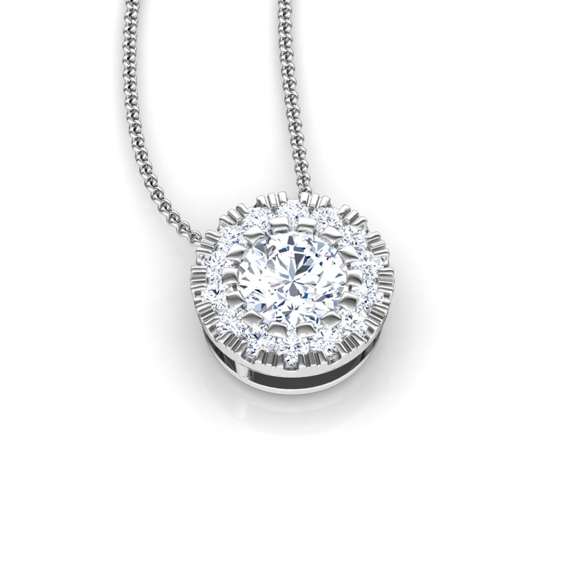 Halo Pebble Pendant Halo Pebble Pendant