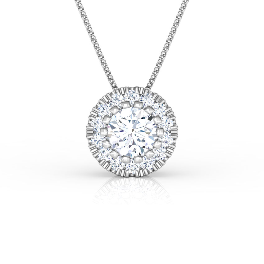 Halo Pebble Pendant Halo Pebble Pendant