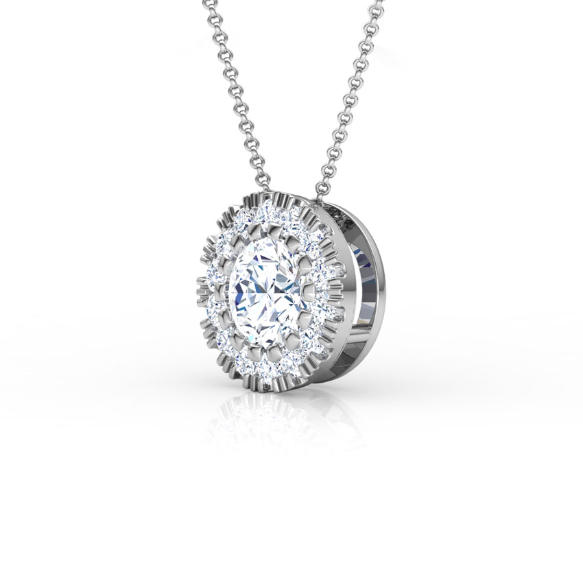 Halo Pebble Pendant Halo Pebble Pendant