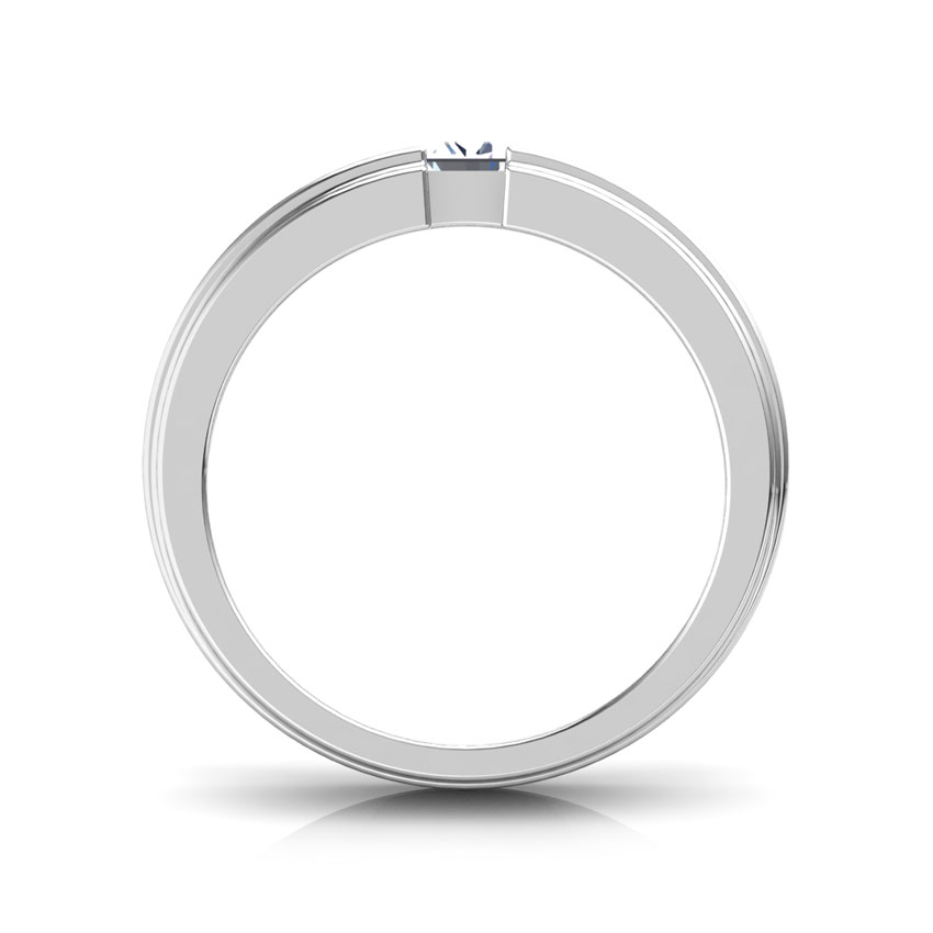 Solitaire Baguette Diamond Ring Solitaire Baguette Diamond Ring