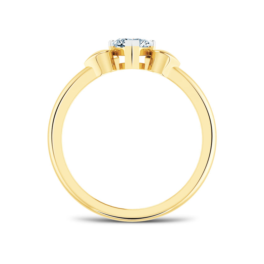Aura Solitaire Ring