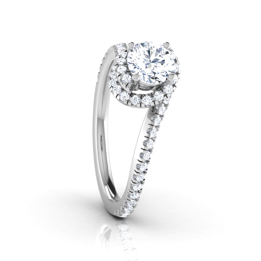 Spiral Solitaire Ring Spiral Solitaire Ring