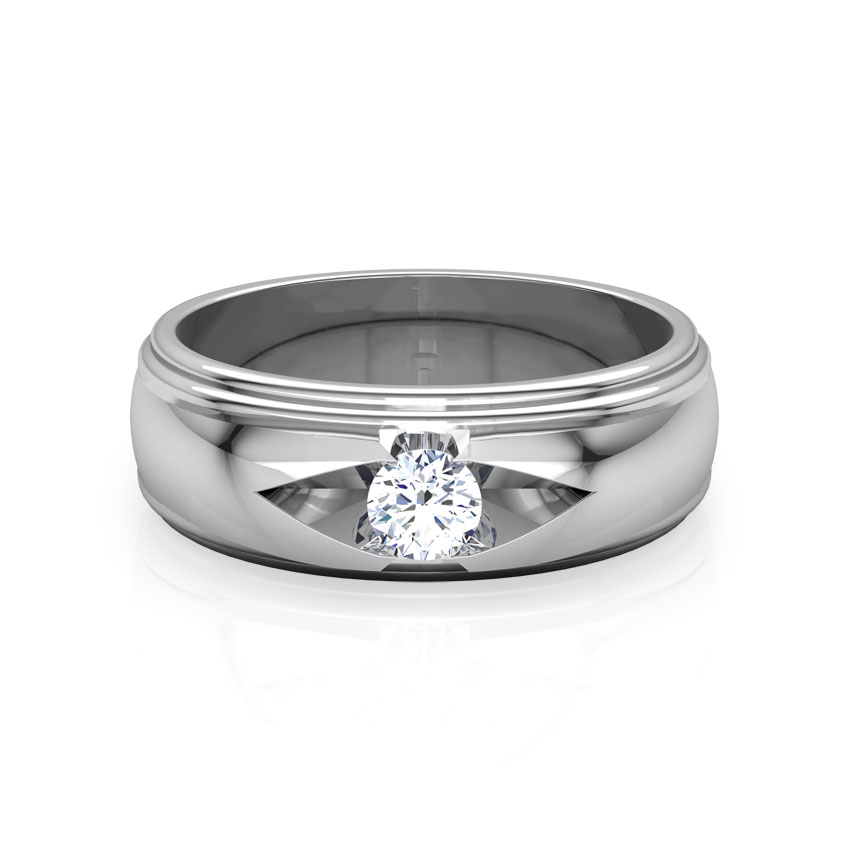 Frances Solitaire Ring for Men Frances Solitaire Ring for Men