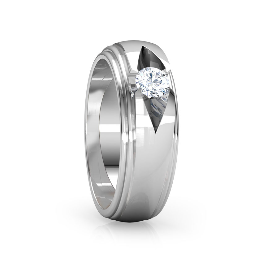Frances Solitaire Ring for Men Frances Solitaire Ring for Men