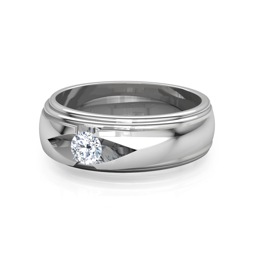 Frances Solitaire Ring for Men Frances Solitaire Ring for Men