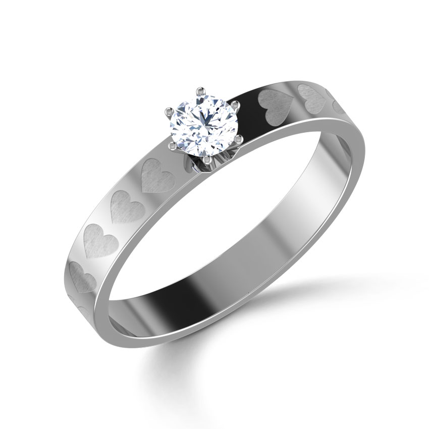 Amor Solitaire Ring Amor Solitaire Ring