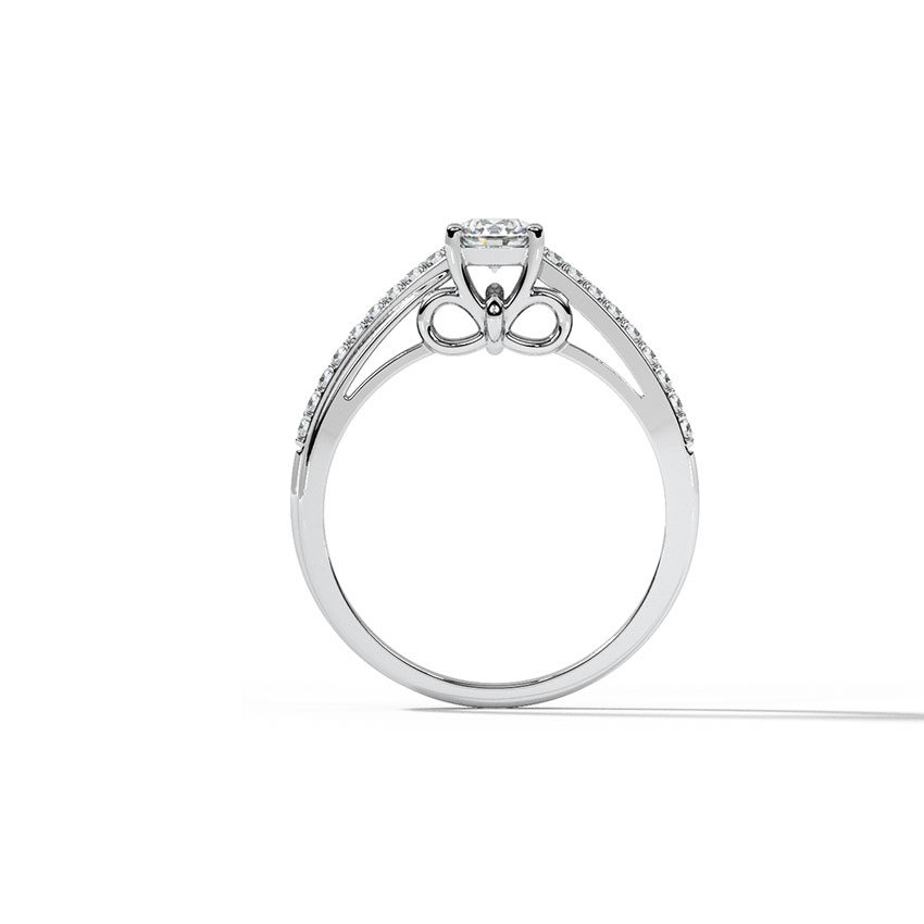 Ribbon Solitaire Ring Ribbon Solitaire Ring