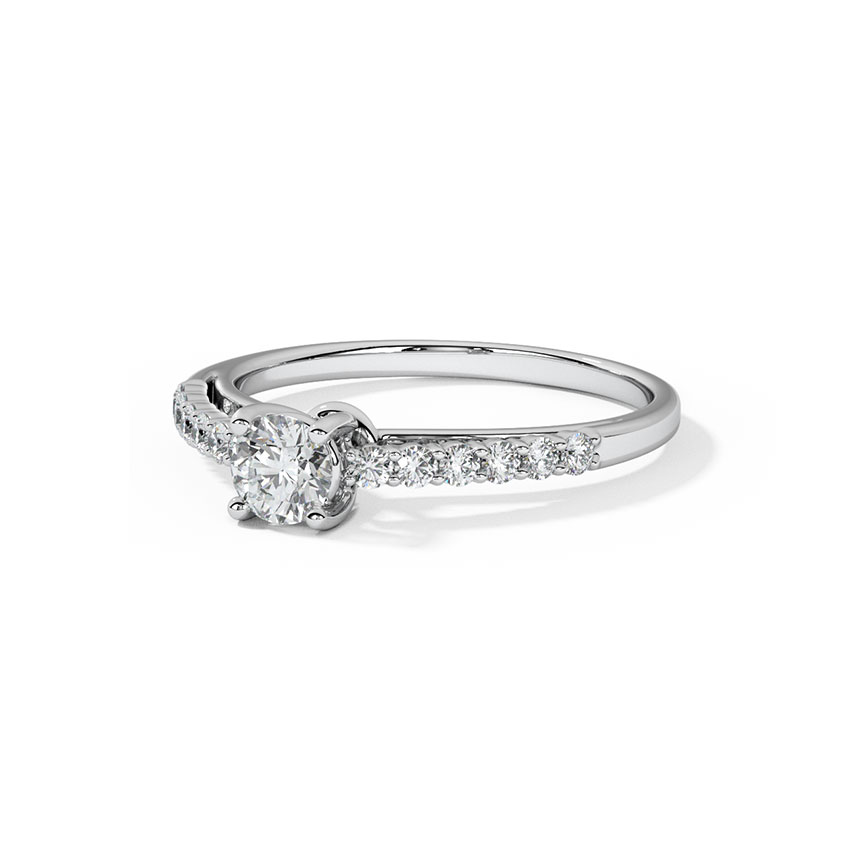 Resplendent Solitaire Ring