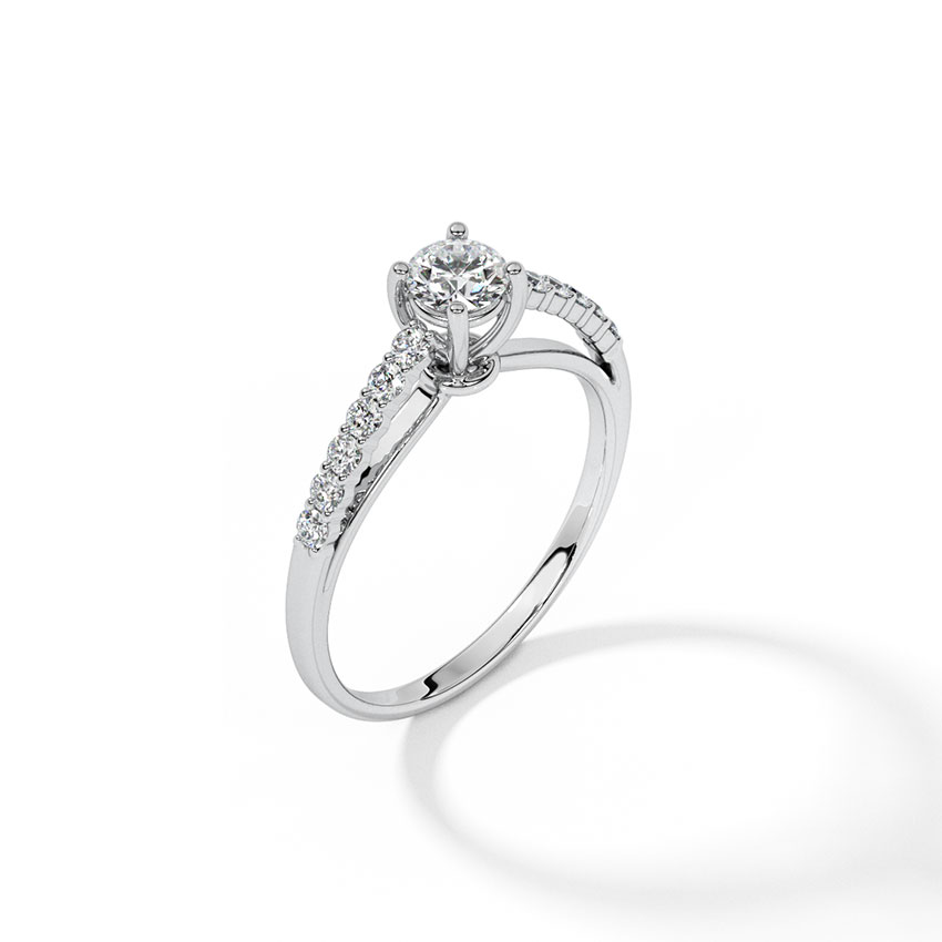 Resplendent Solitaire Ring