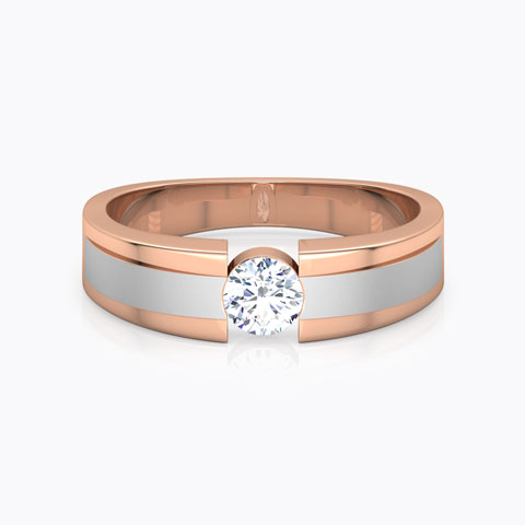Glimmer Solitaire Ring