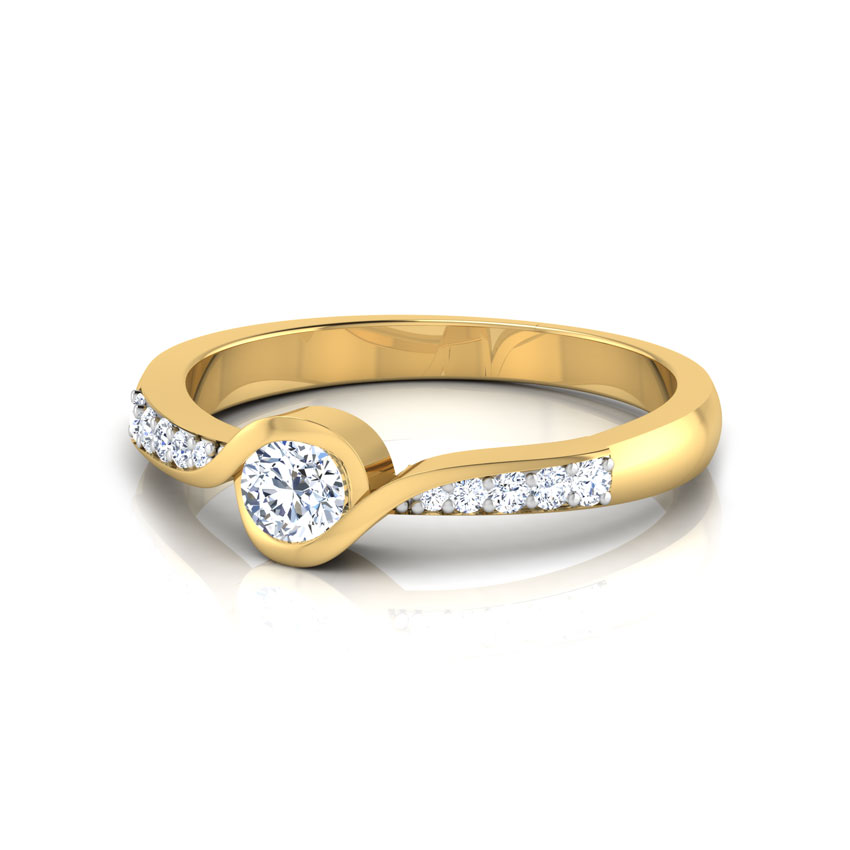 Glaze Solitaire Ring Glaze Solitaire Ring